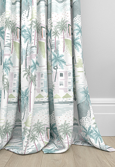 Sunset Boulevard, Watercolour - Made to Measure Curtain